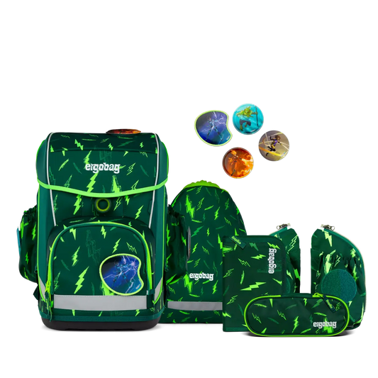 Ergonomiska mugursoma skolas soma bērniem ergobag cubo light