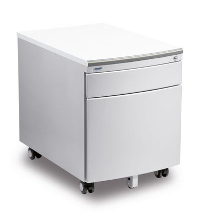 Mayer gray metal container