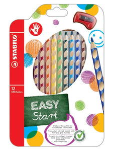 Stabilo ergonomiskie krāsu zīmuļi EASYcolors 12 smartkids.lv