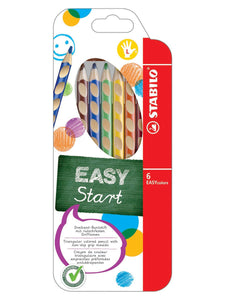 Stabilo ergonomiskie krāsu zīmuļi EASYcolors 6 smartkids.lv
