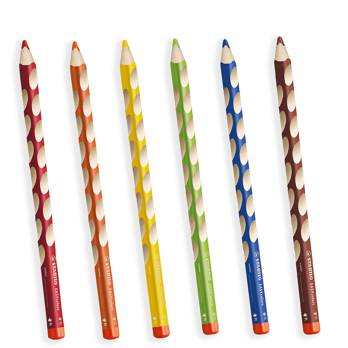 Stabilo ergonomiskie krāsu zīmuļi EASYcolors 6 smartkids.lv